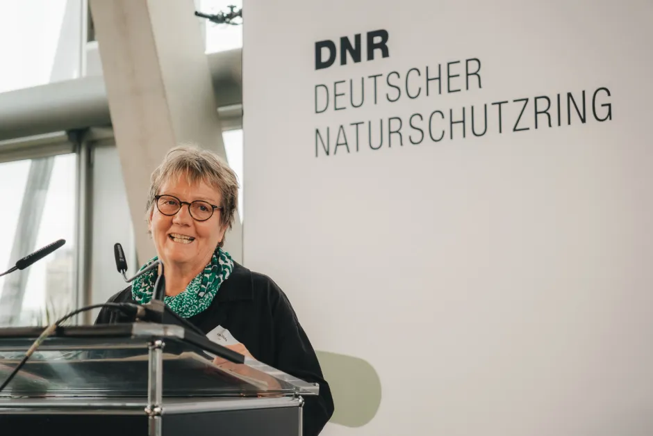 Ute Dicks vom Deutschen Wanderverband, Schatzmeisterin des DNR